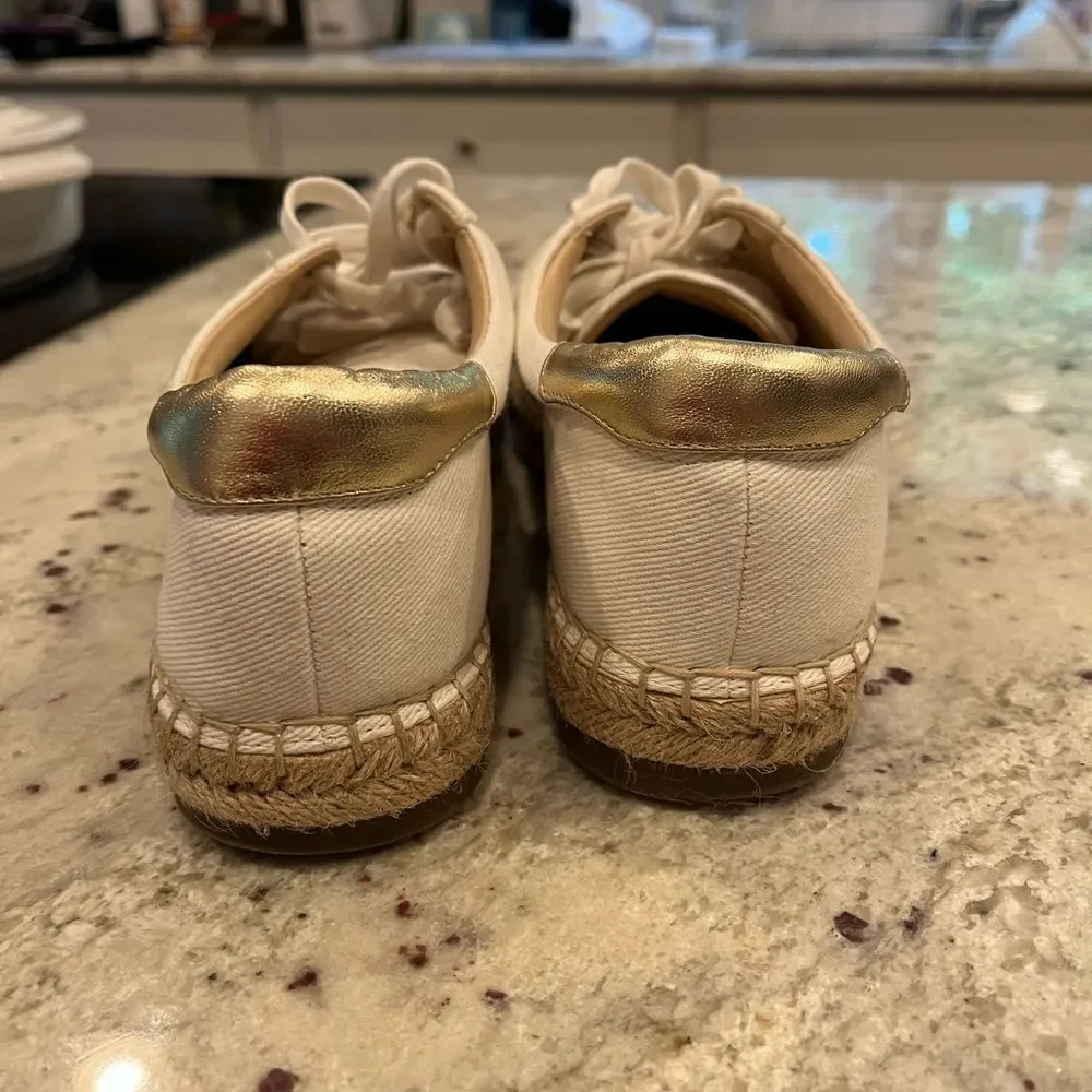 Sole Society Samree Leather & Twine Sneaker sz 11 EUC